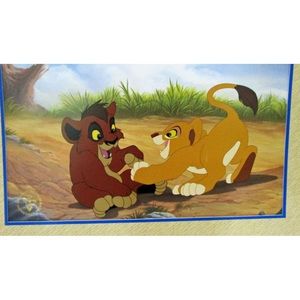 NWOT Rare Disney Beautiful Exclusive Lion King lithograph